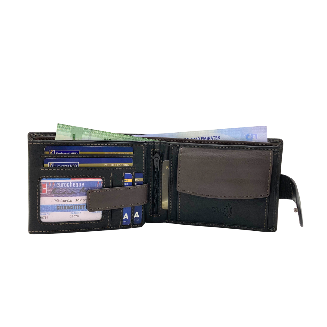 Shield Collection Bifold RFID Wallet # 1644 EL.LOOP
