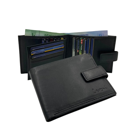 Antq, Smooth Leather Wallet With Inside Leather Lining # 797AL
