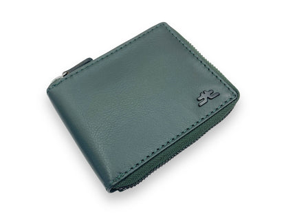 VIP Full Zip RFID Men's Wallet, Slim Men's Bifold Wallet # 1138Z