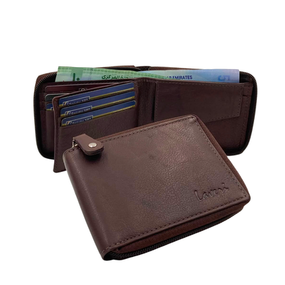 Fullzip leather mens Wallet #1116CZ