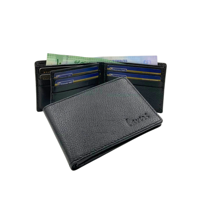 Pebble Texture 8 Card Billfold Wallet # 1074