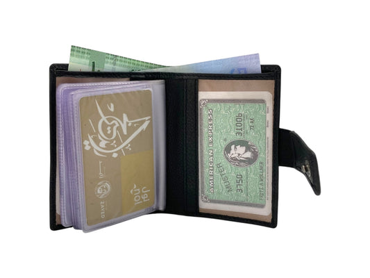 Compact Multiple Cards  & Cash Wallet RFID # 1865NM [EL.LOOP]