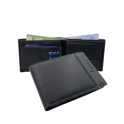 Shield Collection Bi-Fold RFID Wallet # 4405C
