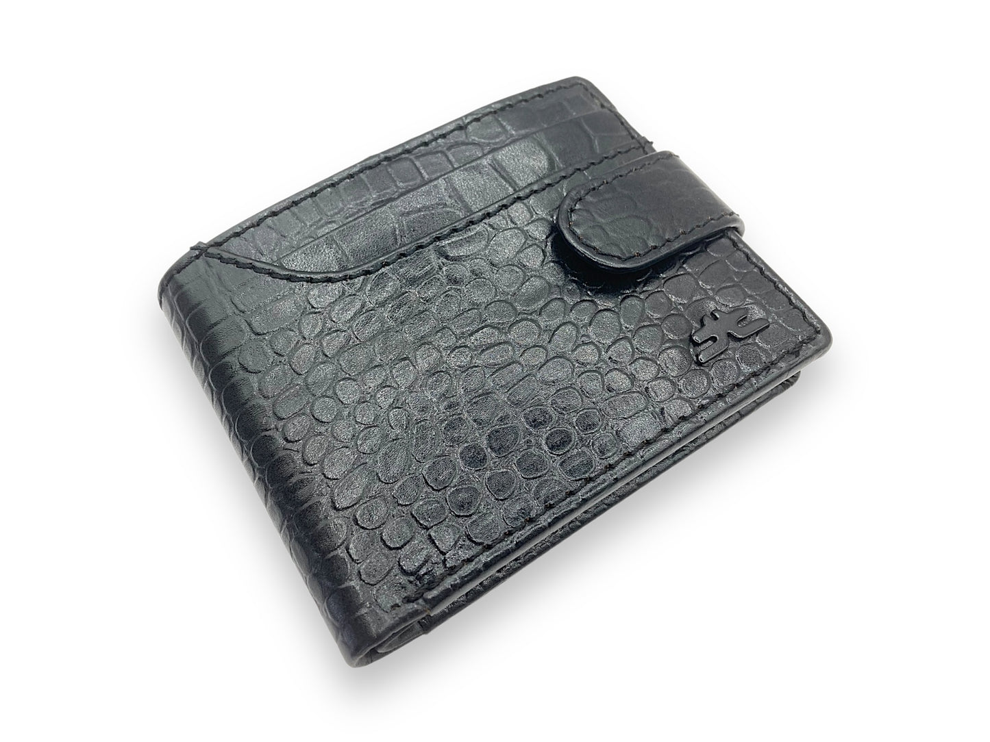 VIP - RFID More Card & Coin, Men's Bifold Wallet With Lock, Inside Zip # 4094CPL