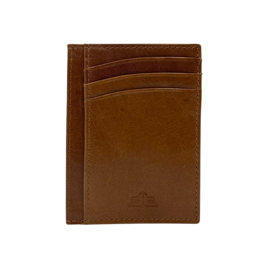 Super Slim Soft Genuine Leather Card Holder, Mini Credit Card Wallet # 1598N