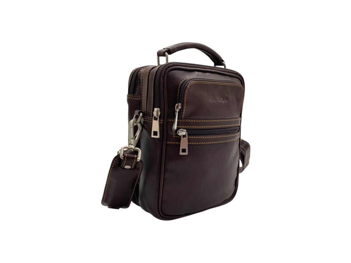 Kani Leather Premium Leather Sling Bag for Men – Stylish Crossbody Bag for Travel & Everyday Use | Mylaveri #2290B