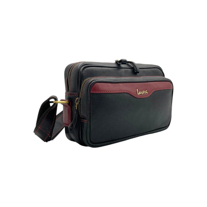 Leather Crossbody/Messenger Bag # 2874