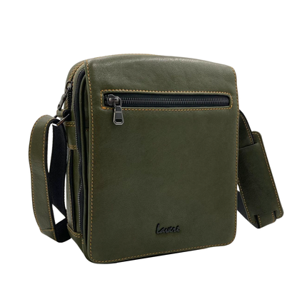 Leather Crossbody/Messenger Bag # 2353Z