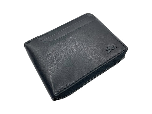 VIP Full Zip RFID Men's Wallet, Multiple Cards Space, Inside 2 Zip Men's Bifold Wallet # 1244NZ