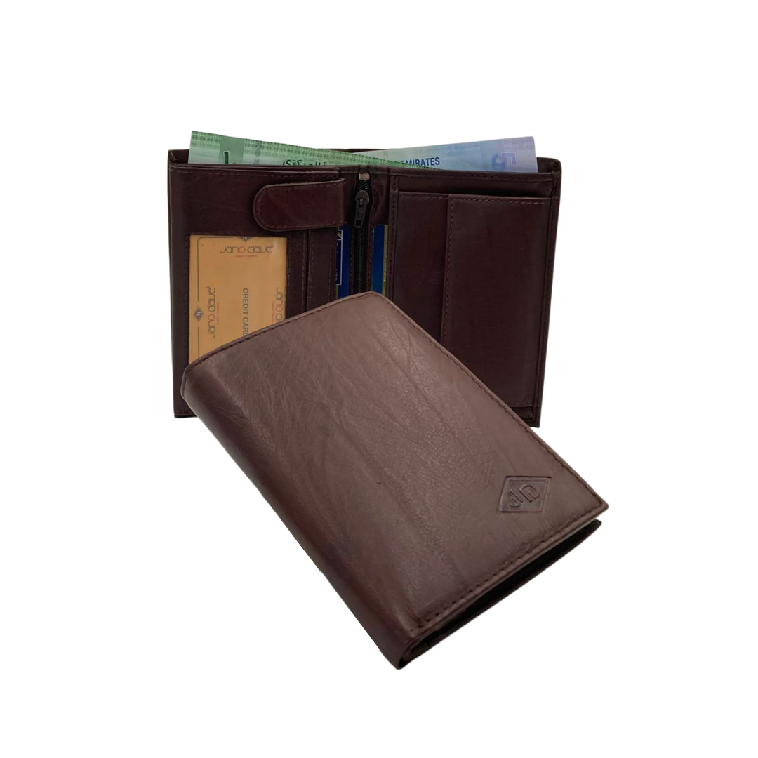Standing Mens Collection Bi-Fold Wallet # JD-1788A