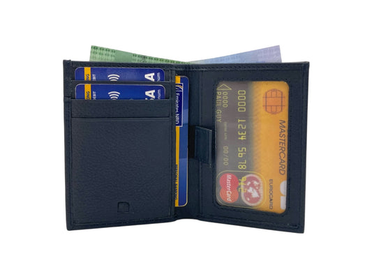 Slim Bifold Card & Cash Wallet # RFID 4608