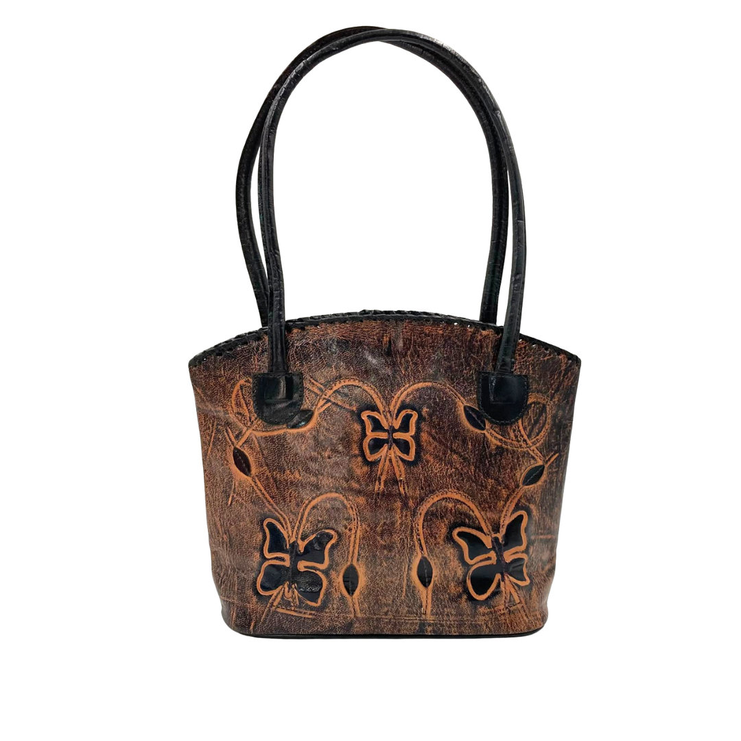 Ultra Light Slim Classic Leather Shanti Bag 2