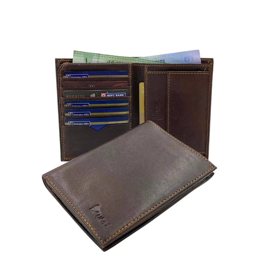 Shield Collection Bi-Fold RFID Wallet # 1444C
