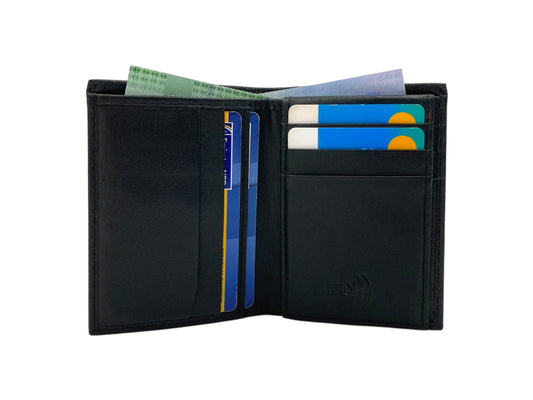 Small Bifold Cards Wallet # RFID 4017 ELASTIC