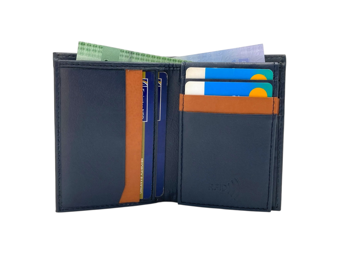 Small Bifold Cards Wallet # RFID 4017
