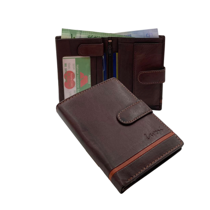Standing Mens Collection Bi-Fold Wallet # 618CL