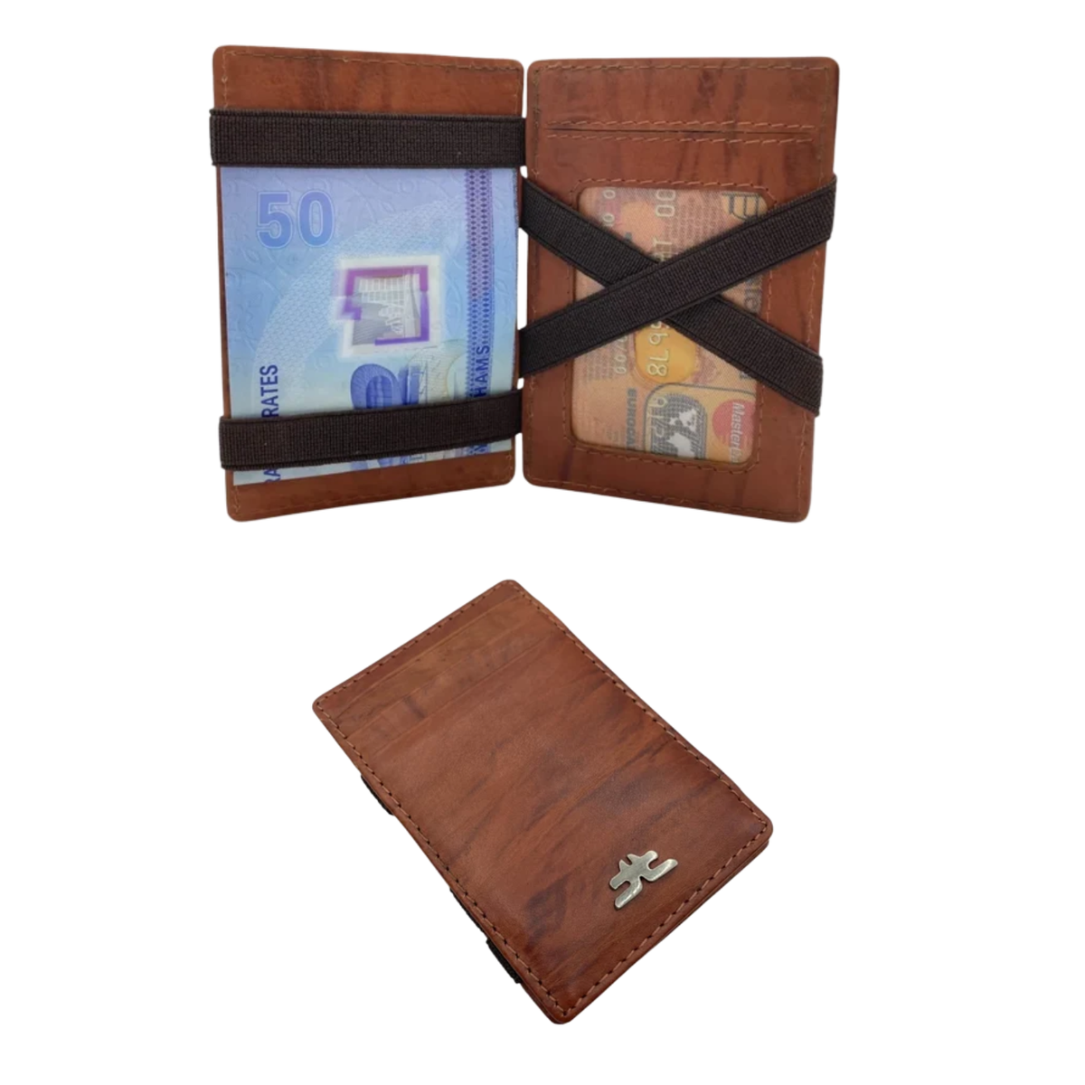 Magic Card Case & Cash Wallet Two Side Open # 1598 MAGIC