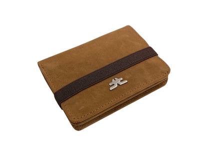 Compact Credit Cards & Cash Wallet With RFID # 4193A [ELASTIC]