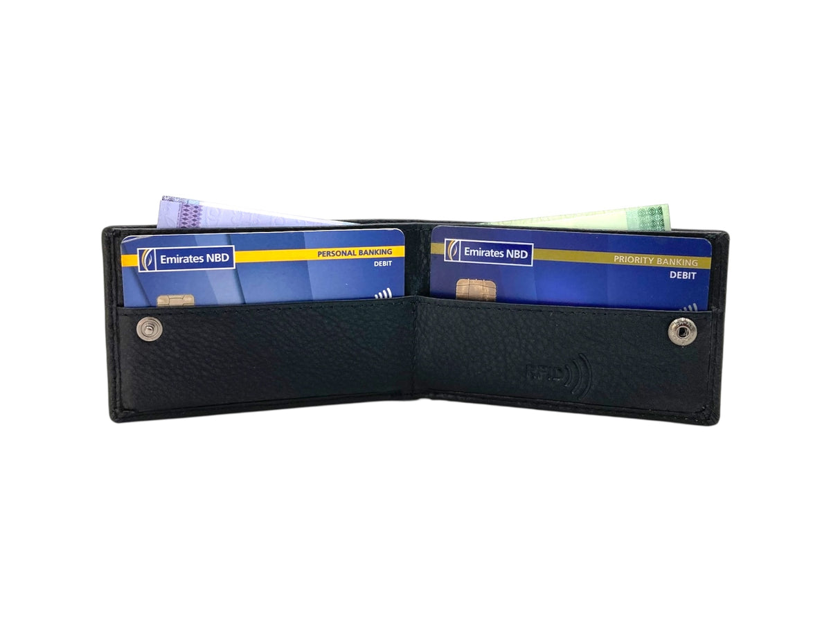 Slim Card Case & Cash Wallet Compact Size # 707NL