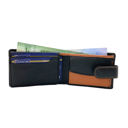 Shield Collection Bi-Fold RFID Wallet # 627CL