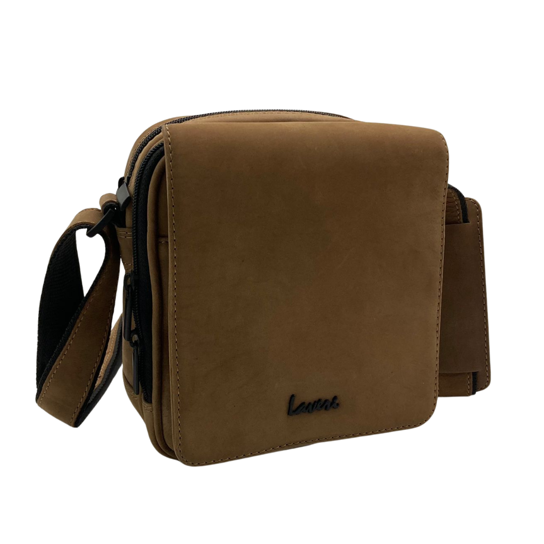 Leather Crossbody/Messenger Bag # 2355