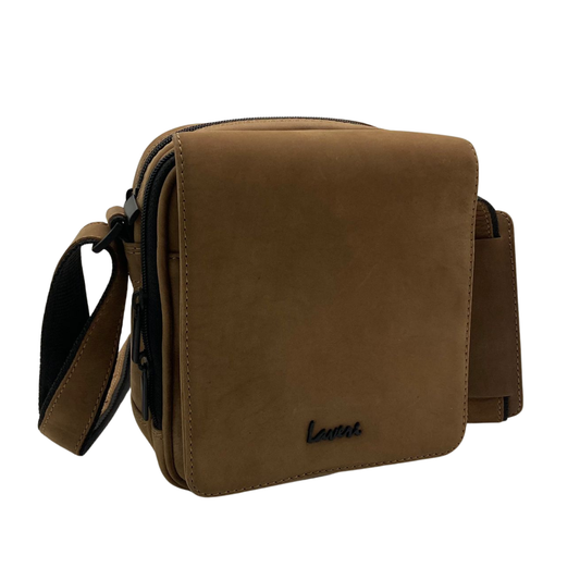 Leather Crossbody/Messenger Bag # 2355