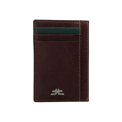 Super Slim Soft Genuine Leather Card Holder, Mini Credit Card Wallet # 1598N PHOTO