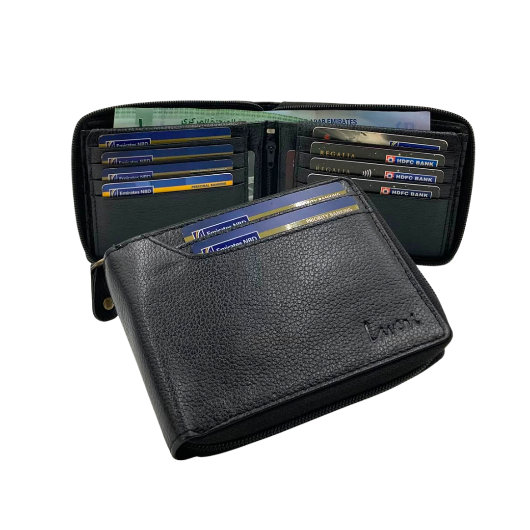 Pebble Texture 8 Card Billfold Wallet # 1244NZ