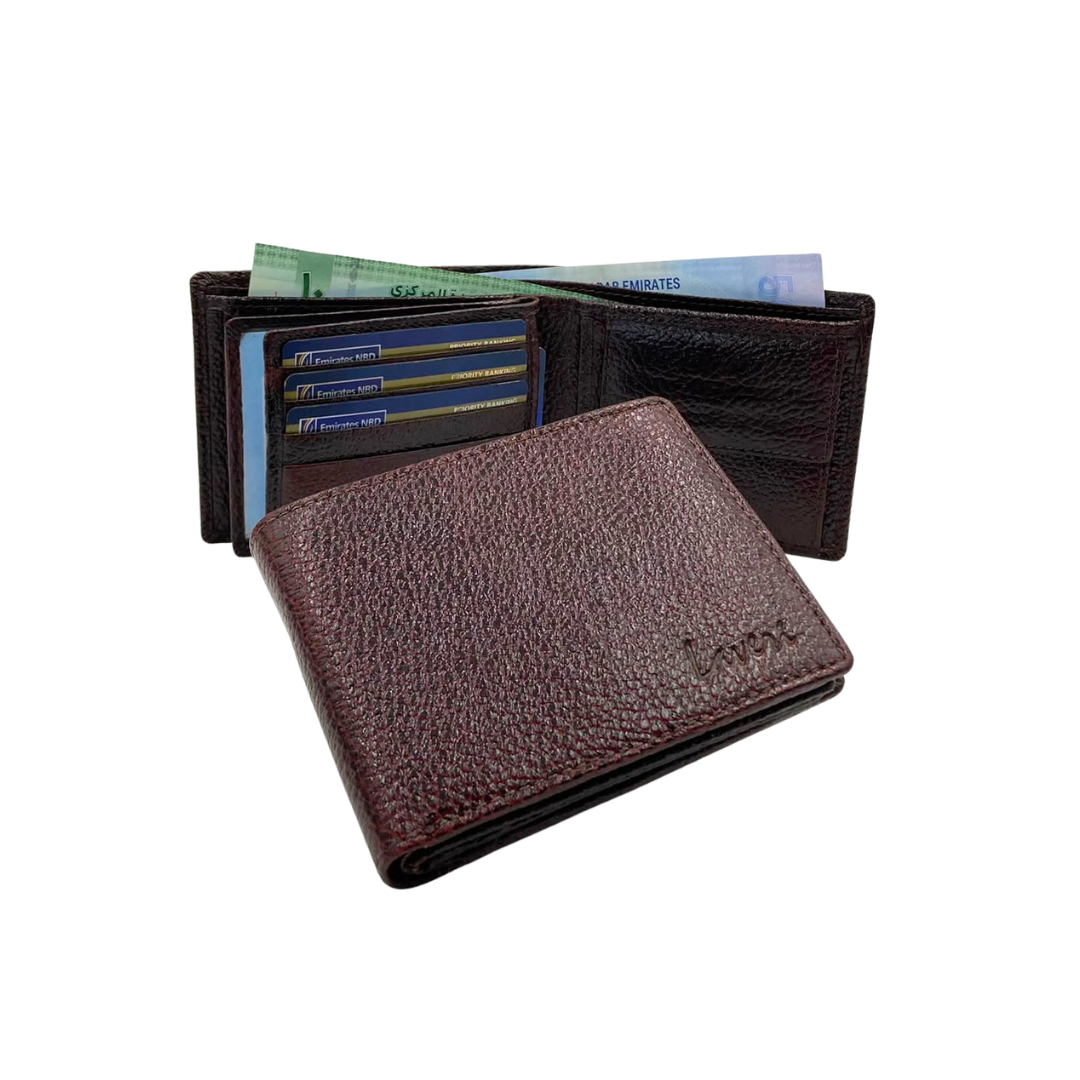 Pebble Texture 8 Card Billfold Wallet # 983C