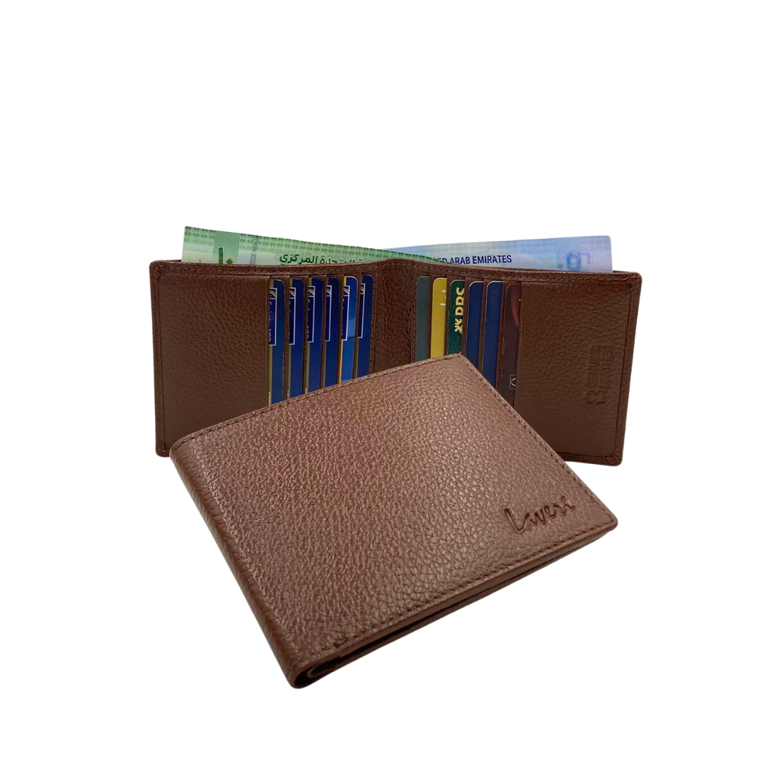 Pebble Texture 8 Card Billfold Wallet # 797