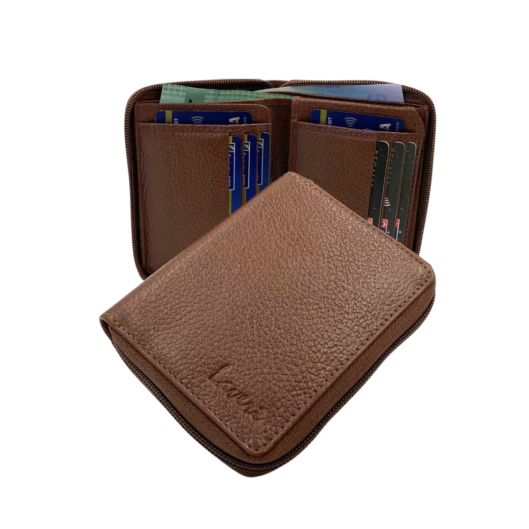 Pebble Texture 8 Card Billfold Wallet # 4101Z