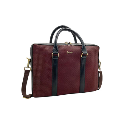 Ultra Light Slim Classic Leather Laptop Bag # 2857