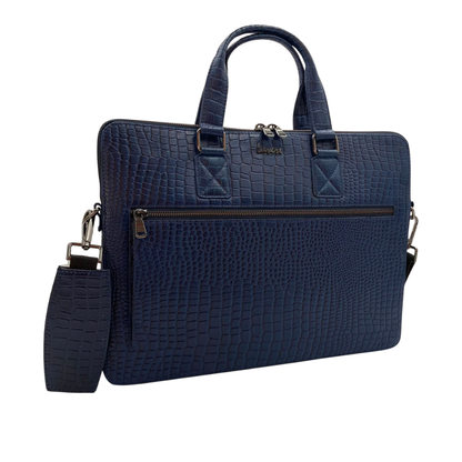 Expandable Leather Laptop Organiser Premium  # 2857S