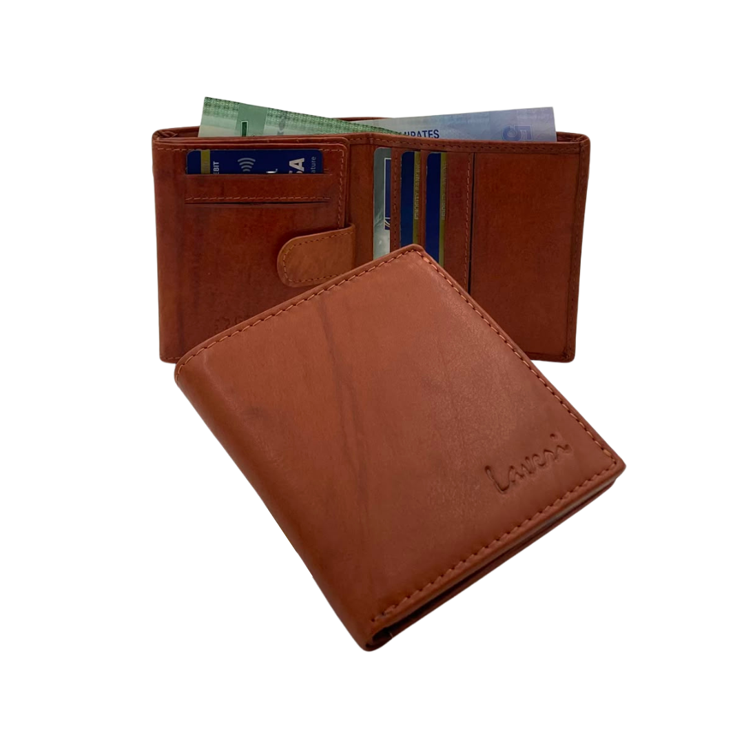 Standing Mens Collection Bi-Fold Wallet # 664N