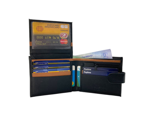 Classic Bi-Fold Wallet # 1244S- Zip Loop