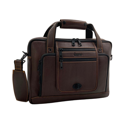 Expandable Leather Laptop Organiser Premium  # 2870