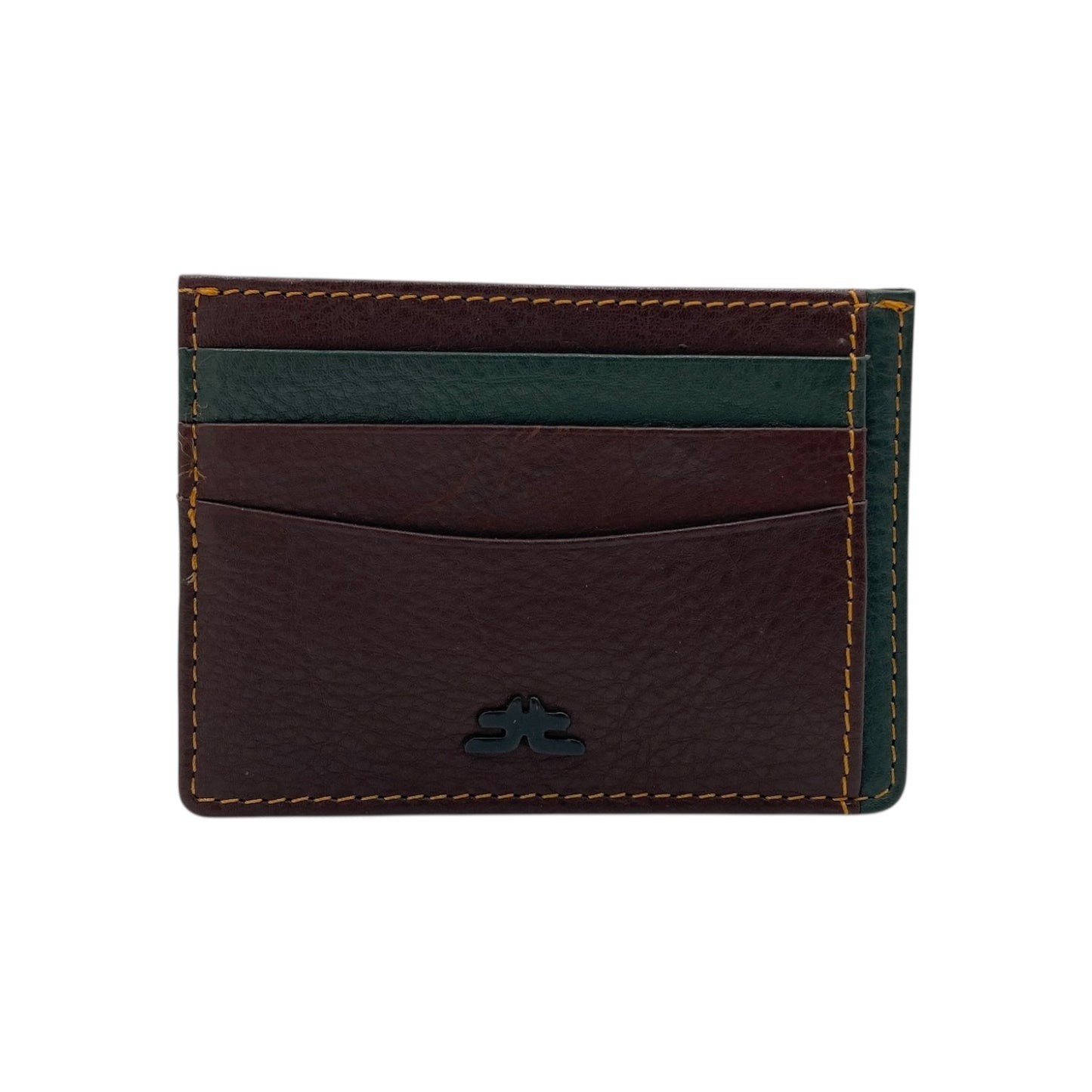 Super Slim Genuine Leather Card Holder With Zip # 685NZ