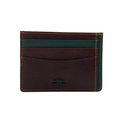 Super Slim Genuine Leather Card Holder With Zip # 685NZ