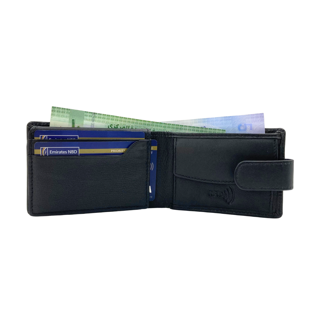 Shield Collection Bi-Fold RFID Wallet # 627CL