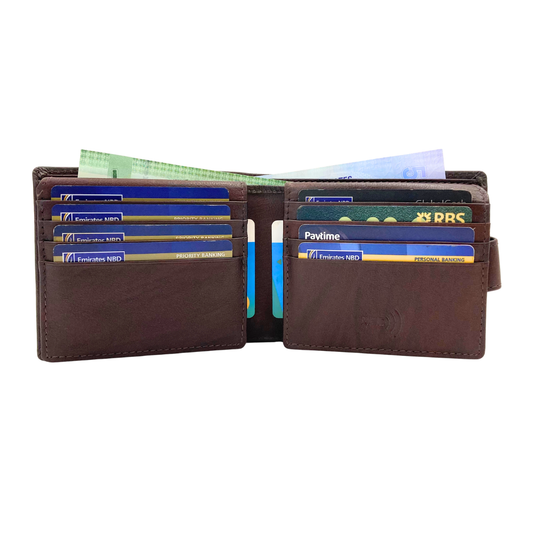 Shield Collection Bifold RFID Wallet # 1244SL