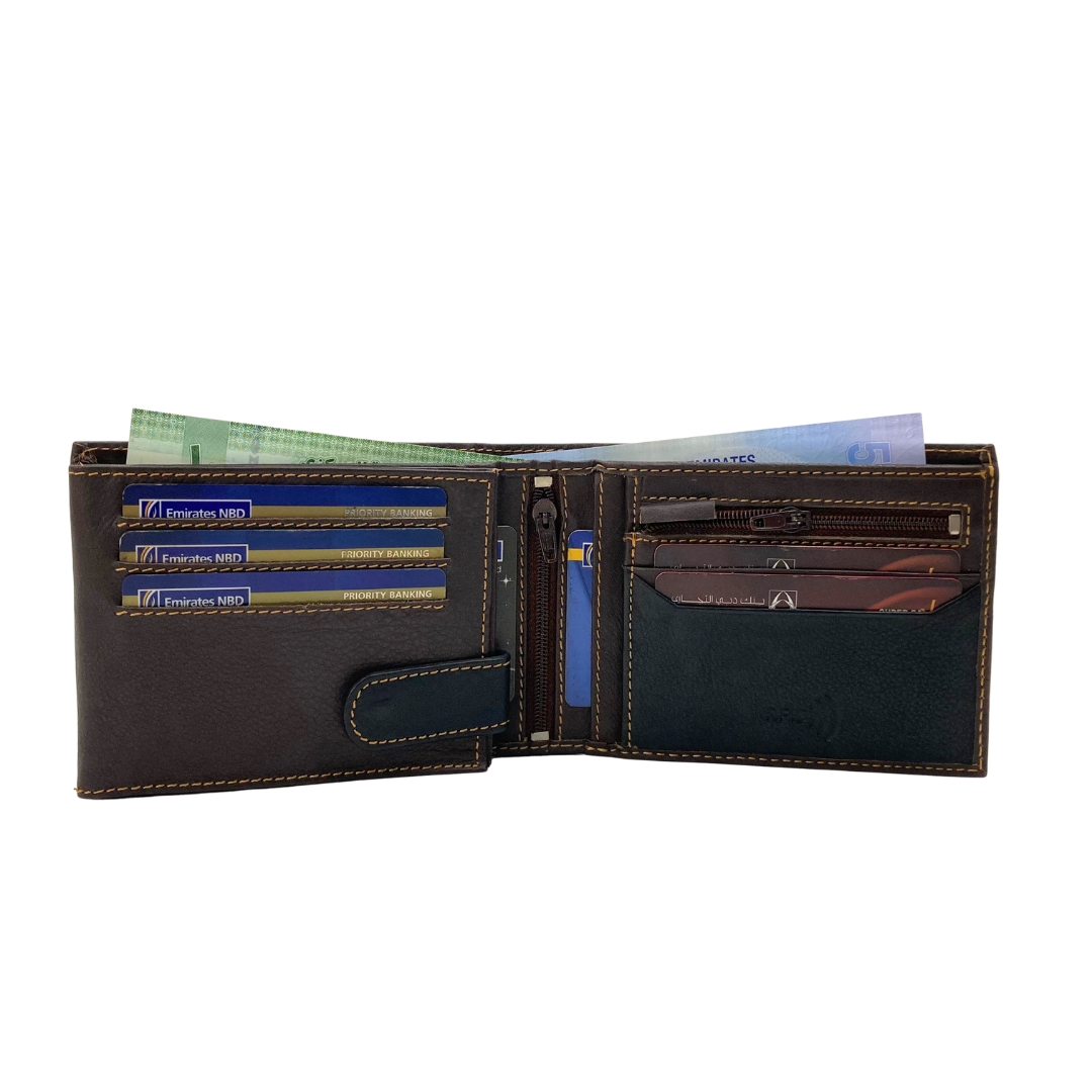 Shield Collection Bifold RFID Wallet # 1645