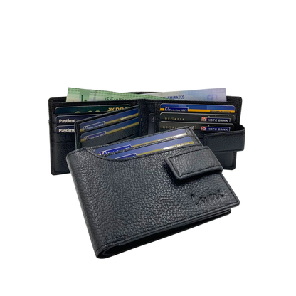 Pebble Texture 8 Card Billfold Wallet # 4094NL