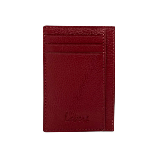 Super Slim Soft Genuine Leather Card Holder, Mini Credit Card Wallet # 1598N PHOTO