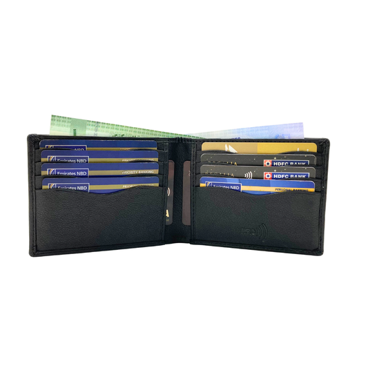 Shield Collection Bifold RFID Wallet # 1608