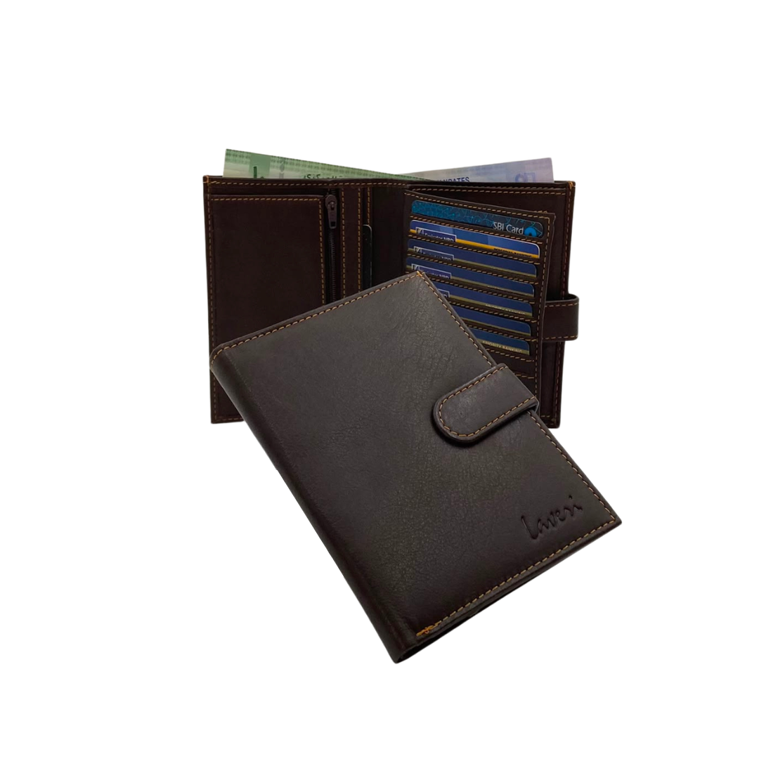 Standing Mens Collection Bi-Fold Wallet # 1228L