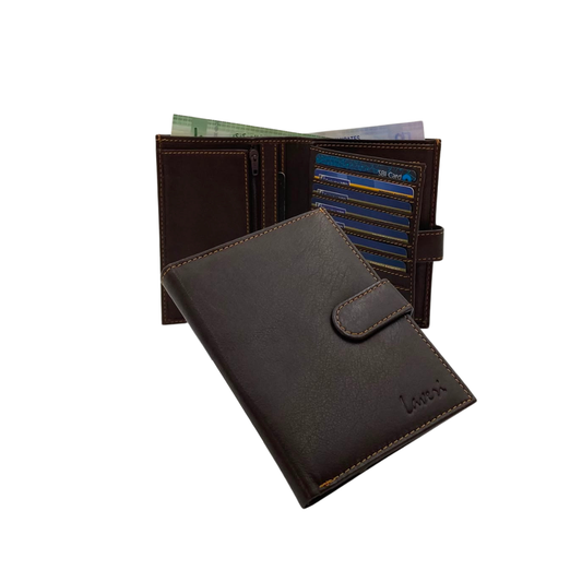 Standing Mens Collection Bi-Fold Wallet # 1228L