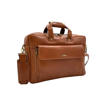 Italian Leather Laptop Bag # 2819