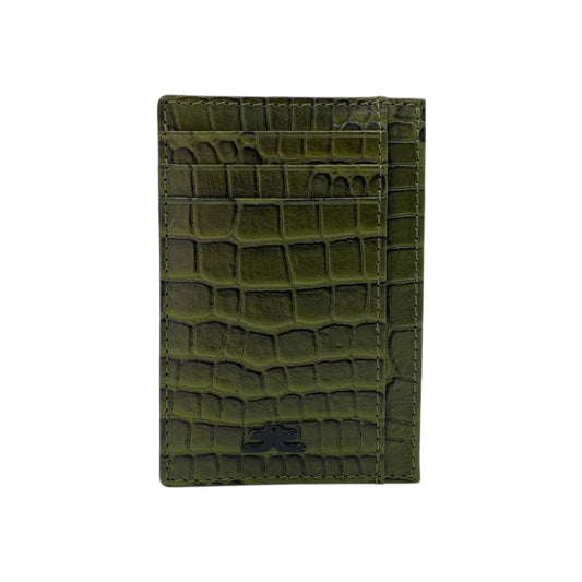 Super Slim Soft Genuine Leather Card Holder, Mini Credit Card Wallet # 1598N PHOTO