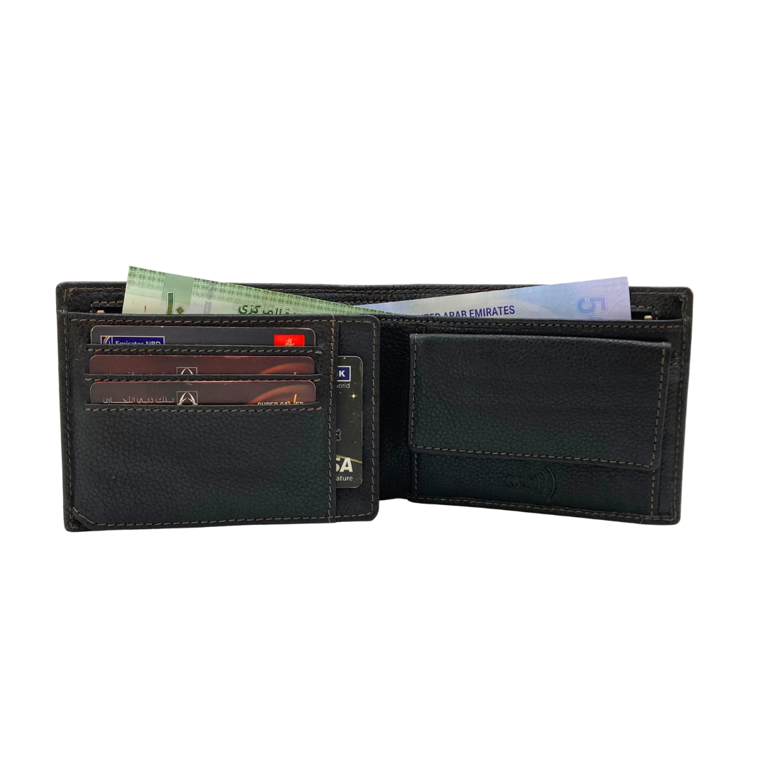 Shield Collection Bi-Fold RFID Wallet # 913C