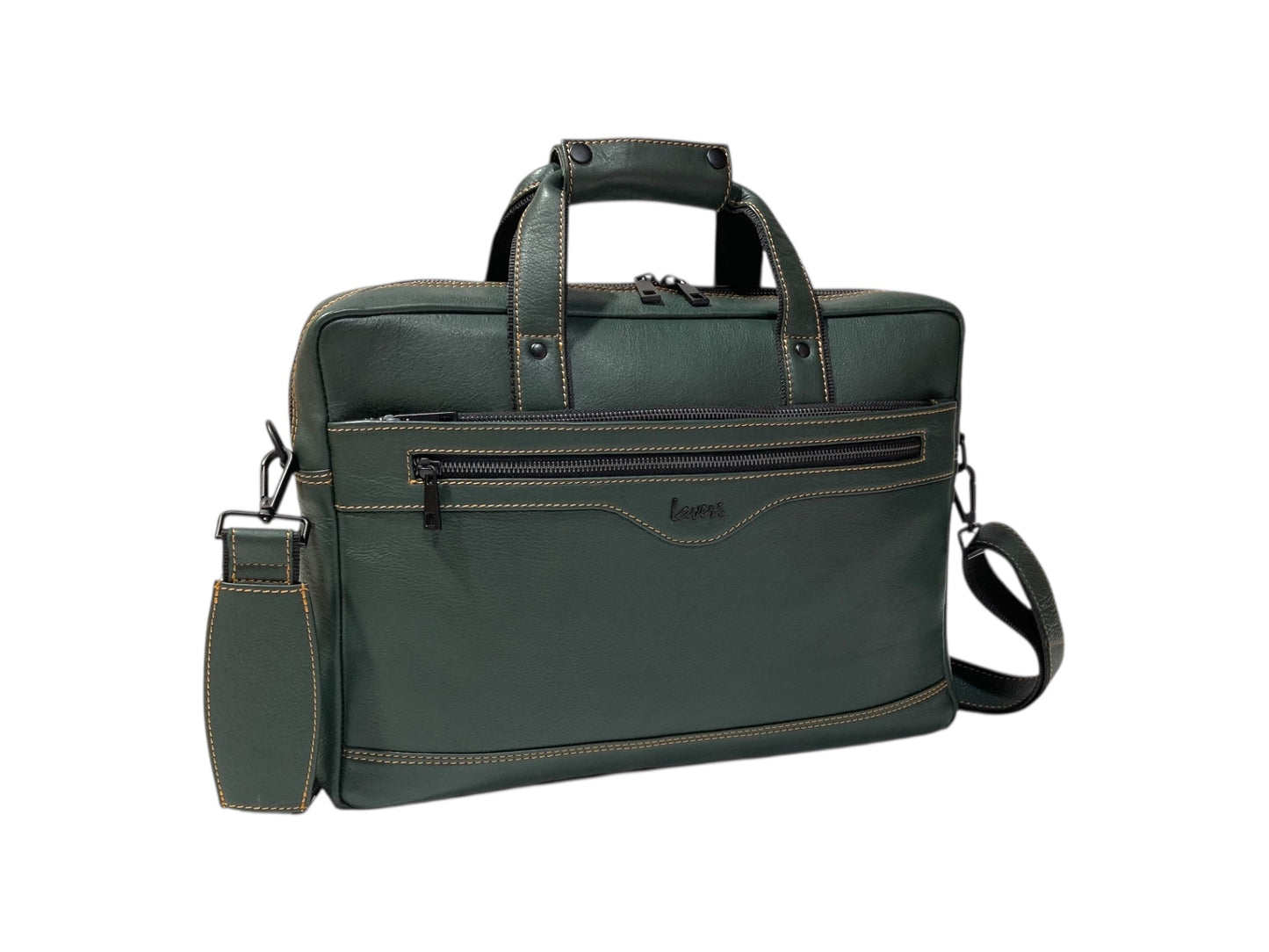 Trailblazer Premium Leather Laptop Bag # 2815